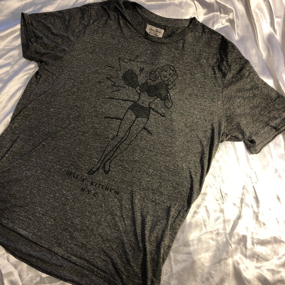 Lucky brand logo shirt